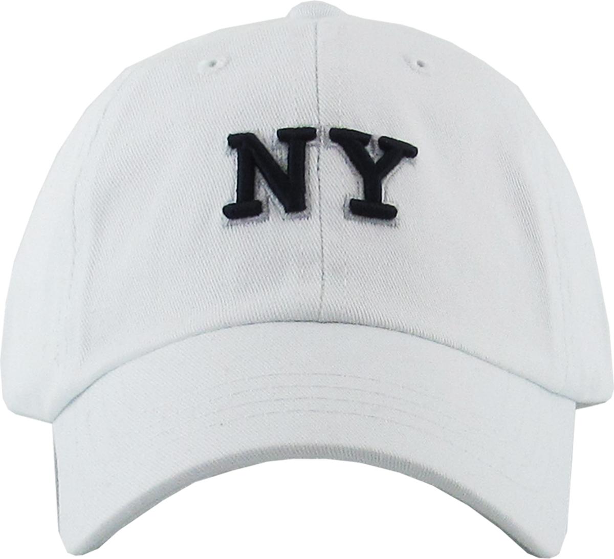 Kids NY Low Profile Cotton Baseball Cap | KBETHOS
